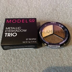 Modelco metallic eyeshadow trio in St Tropez nwt
